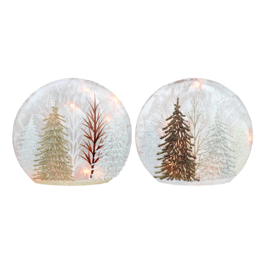 Winter Wonderland Small Pre-lit Round Orb