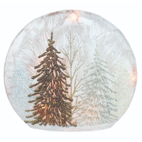 Winter Wonderland Small Pre-lit Round Orb