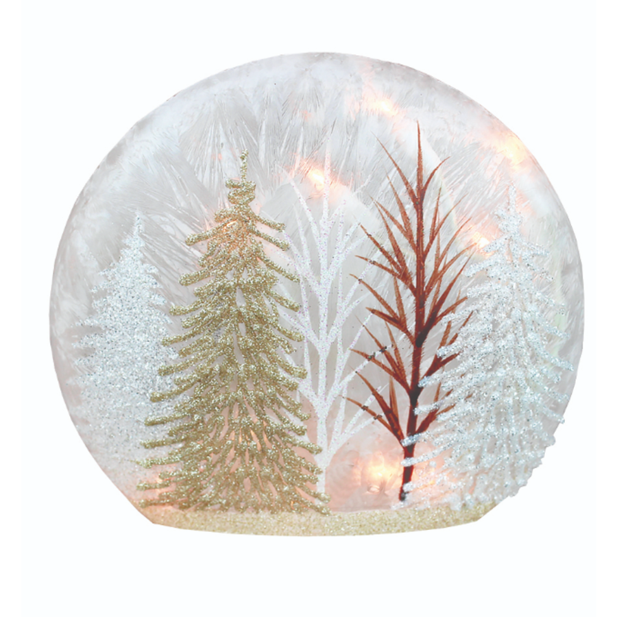 Winter Wonderland Small Pre-lit Round Orb