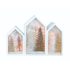 Stony Creek Winter Wonderland Pre-Lit 3 Panel Glass