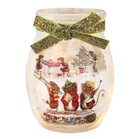 Merry Mice Pre-Lit Small Jar
