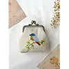 Quince Fables Bird Embroidered Coin Purse