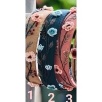 Charlotte Floral Embroidered Headband
