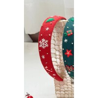 Christmas Embroidered Headband