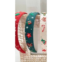 Christmas Embroidered Headband