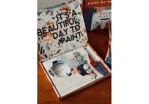  Cate Paper Co. Joy and Peace Paint-By-Numbers Kit 