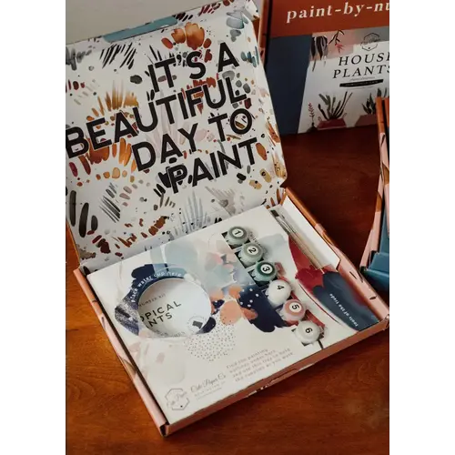  Cate Paper Co. Joy and Peace Paint-By-Numbers Kit 