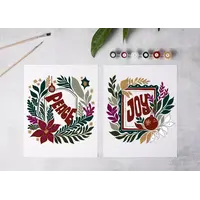 Joy and Peace Paint-By-Numbers Kit