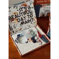 Winter Greenery Paint-By-Numbers Kit