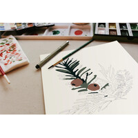 Winter Greenery Paint-By-Numbers Kit
