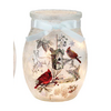 Stony Creek Winter Cardinals Pre-Lit Small Jar