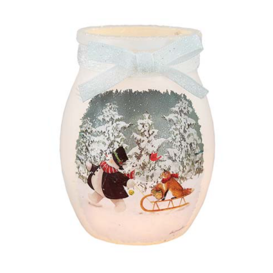 Snow Pals Pre-Lit Small Jar