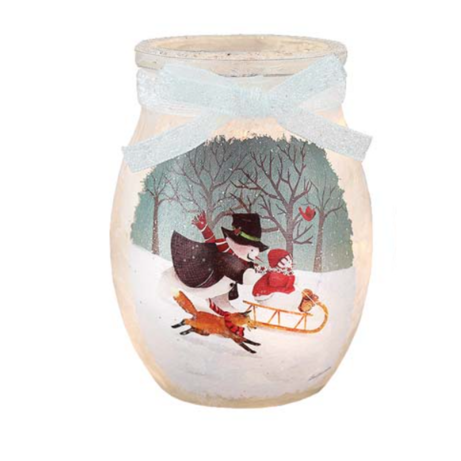 Snow Pals Pre-Lit Small Jar