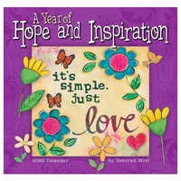 A Year of Hope & Inspiration 2026 Mini Calendar