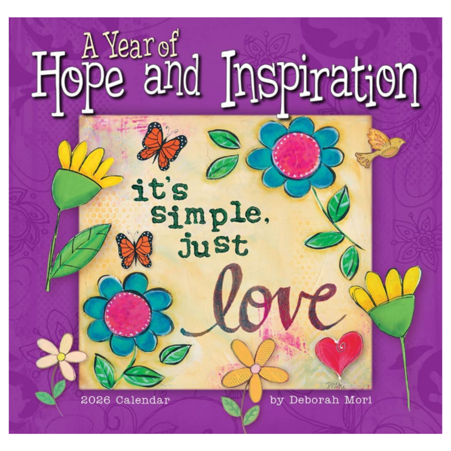 A Year of Hope & Inspiration 2026 Mini Calendar