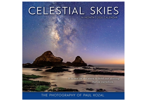  Sellers Publishing Celestial Skies 2026 Wall Calendar 