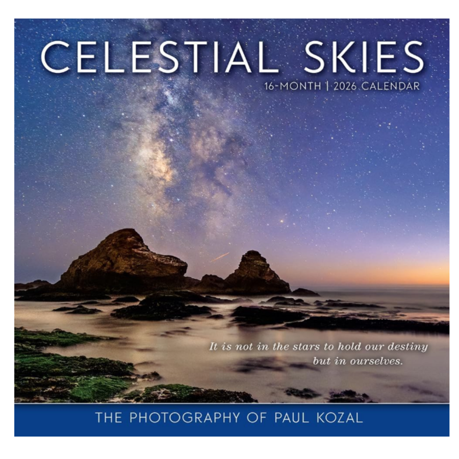 Celestial Skies 2026 Wall Calendar