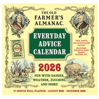 Old Farmer’s Almanac Calendar of Everyday Advice 2026