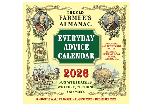  Sellers Publishing Old Farmer’s Almanac Calendar of Everyday Advice 2026 