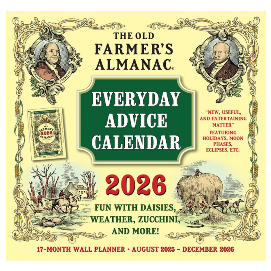 Old Farmer’s Almanac Calendar of Everyday Advice 2026