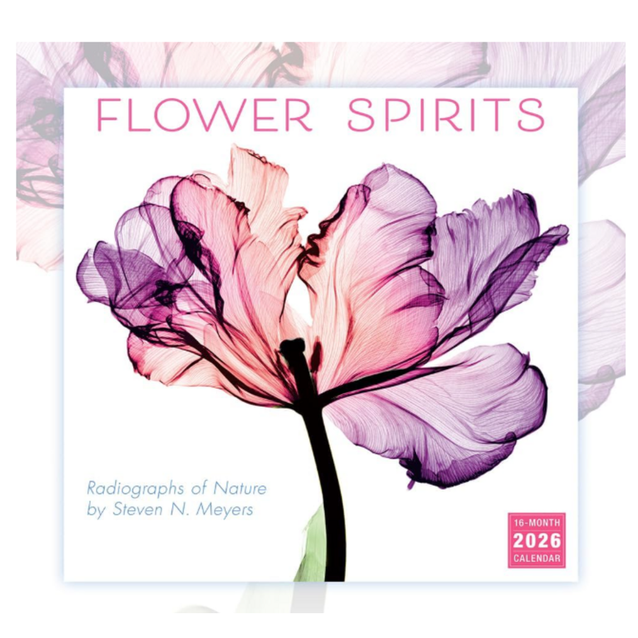 Flower Spirits 2026 Wall Calendar