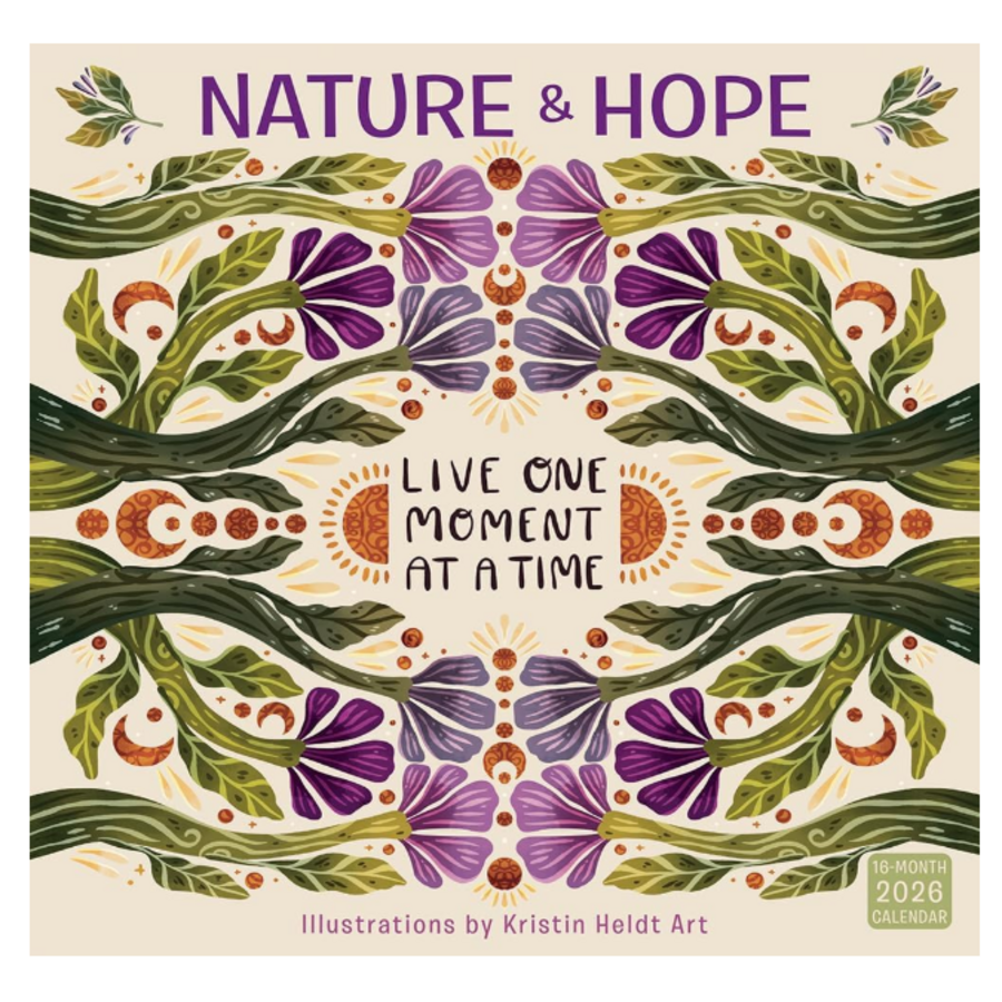 Nature and Hope 2026 Wall Calendar