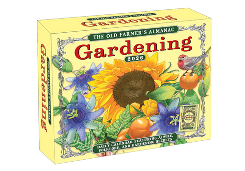  Sellers Publishing The Old Farmer's Almanac - Gardening 2026 Daily Calendar 
