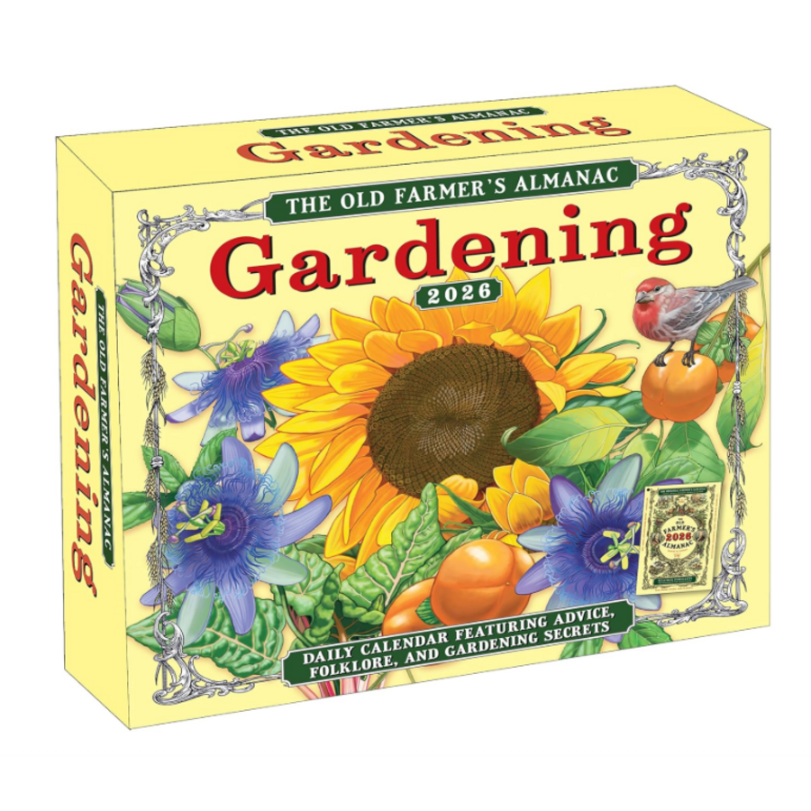 The Old Farmer's Almanac - Gardening 2026 Daily Calendar
