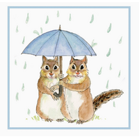 Raindrops Gift Enclosure Card