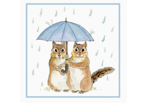  Woodfield Press Raindrops Gift Enclosure Card 