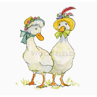 Beaks & Bonnets Gift Enclosure Card