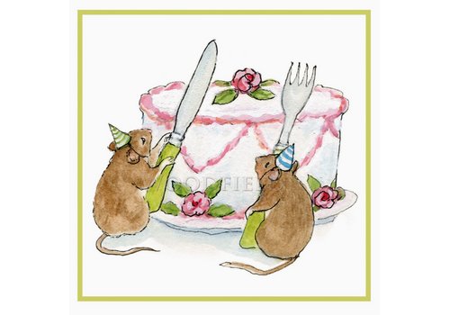  Woodfield Press Cake Time Gift Enclosure Card 