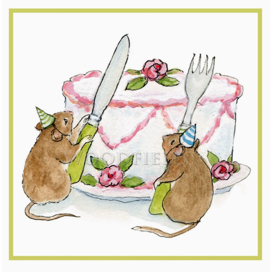 Cake Time Gift Enclosure Card