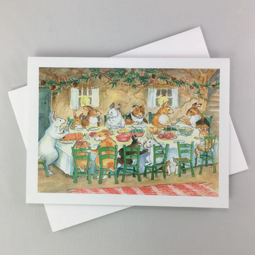  Woodfield Press Winter Feast Holiday Card 