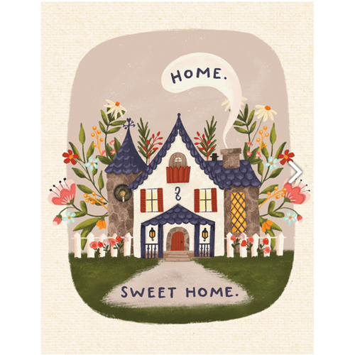  Artists to Watch Home Sweet Home Card 