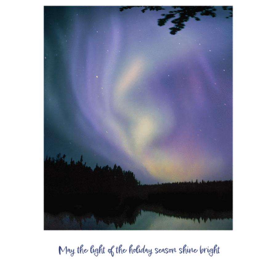 Light of the Holiday Season Aurora Boxed Cards