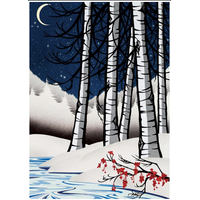 Frozen Birch Boxed Cards