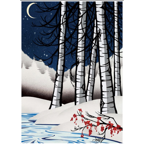  Artists to Watch Frozen Birch Boxed Cards 