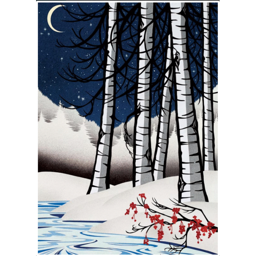 Frozen Birch Boxed Cards