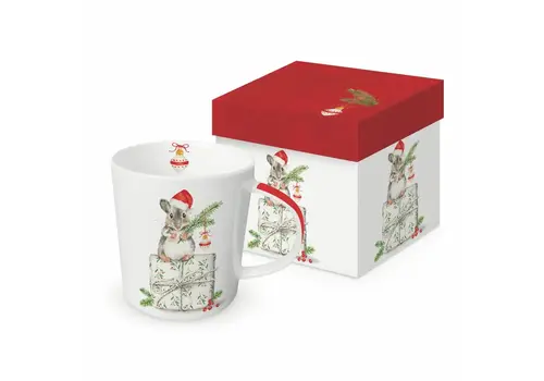  Paper Products Design Christmas Mouse Mug in Box 