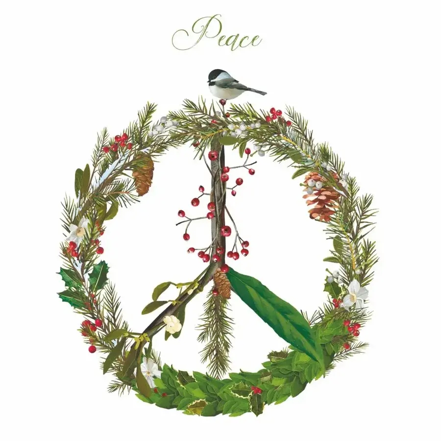 Peace on Earth Beverage Napkins