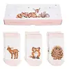 Wrendale Designs Little Forest Baby Socks (set of 3)