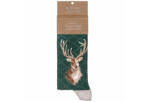  Wrendale Designs Men's Socks Stag 