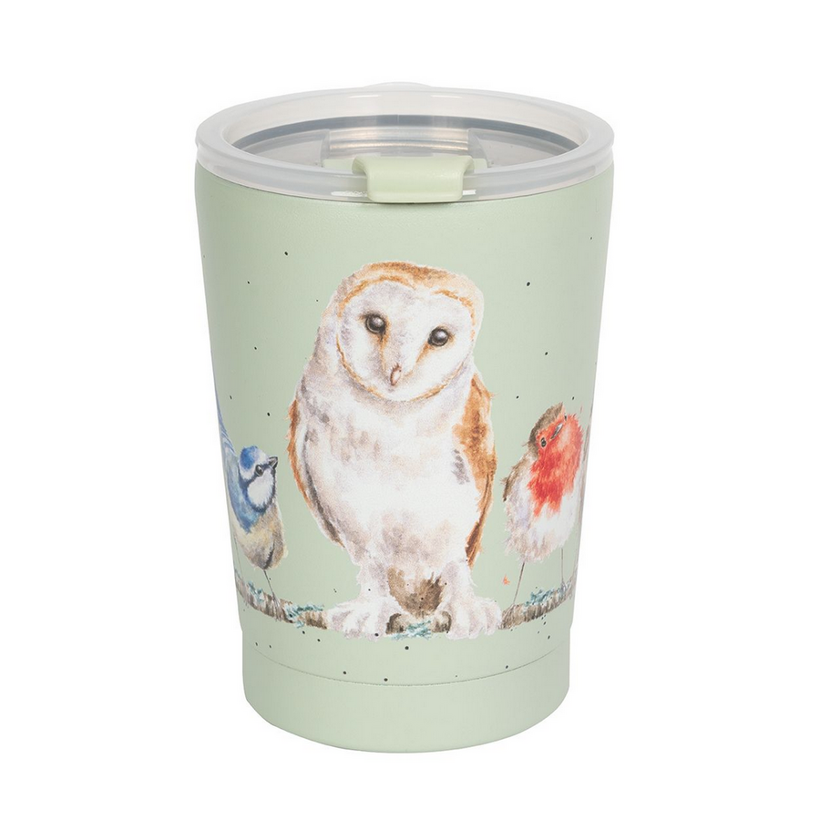 Travel Coffee Cup Birds