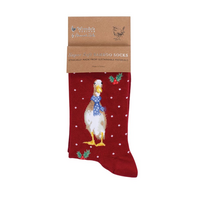 Women's Christmas Socks Duck