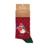 Wrendale Designs Women's Christmas Socks Season's Tweetings