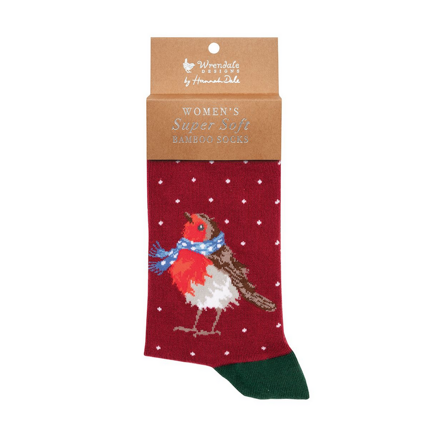 Women's Christmas Socks Season's Tweetings