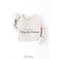 HAVE YOURSELF A MERRY Sweatshirt Heather Dust