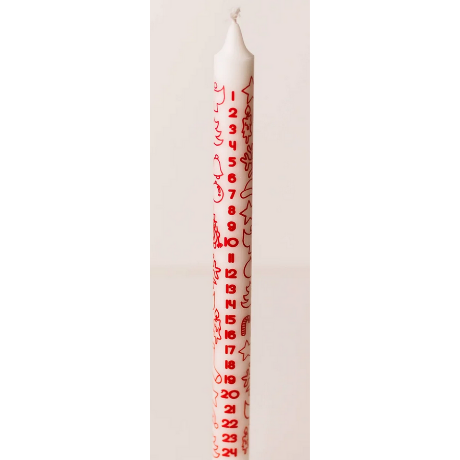 Advent Taper Candle
