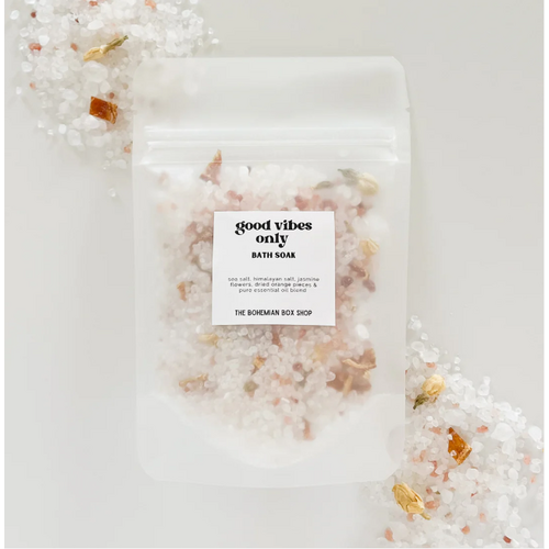  The Bohemian Box Shop Good Vibes Only Bath Soak 2 oz. 